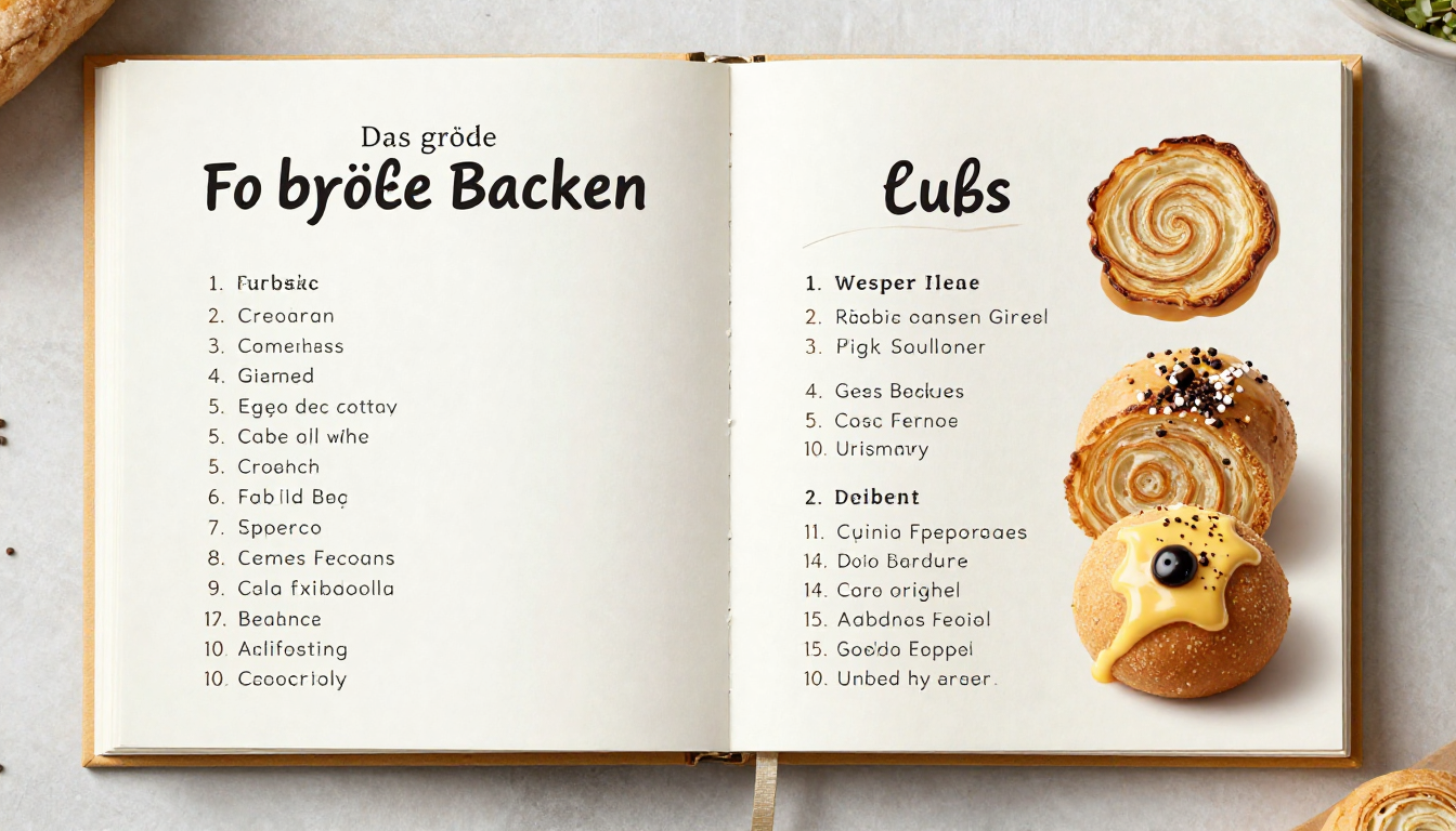 Das große Backen Rezepte von heute